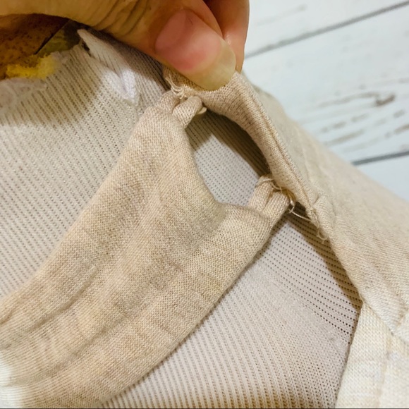 ⭐️ GIANNI BINI Tan Sheath Dress Choker Collar Dress - Picture 4 of 6